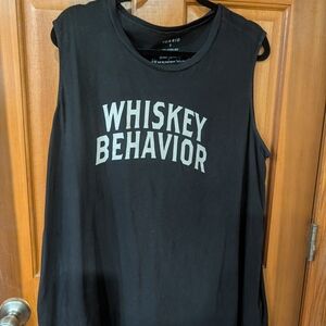 Torrid Black 'Whiskey Behavior' Tank Top